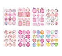 16 Sheet Mother's Day Stickers, Happy Mother Day Stickers, Mothers Sticker Decorative Wrap Labels for Crafts Cards Gift Wrap Boxes Envelope Party Biscuits Candy Decoration Tags