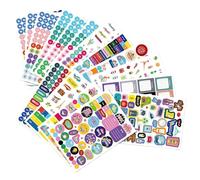 16 Sheets Daily Planners Monthly Celebration Planner Sticker Monthly Sticker Book Accessories for Calendar Stickers Set