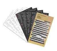 16 Sheets Small Talk Quote Stickers, Junk Journal Sentiment, Scrapbook Words and Phrases, Vintage Scrapbook Quotes for DIY Craft