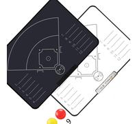 16" Shock Resistant Coaching Board for Basketball Strategies including Standard Court Layout for Outdoor and Indoor