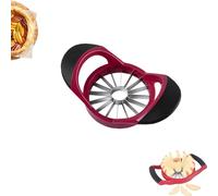 16 Slice Apple Slicer and Corer, Apple Slicer and Corer 16 Slice, Apple Slicer 16 Slices Stainless Steel, Multifunction 16 Slice Apple Slicer and Corer (Red*1)