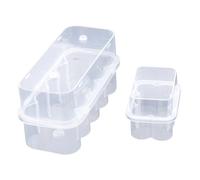 16-Slot Peptide Vials & Insulin Vial Storage Holder Set for Fridge, 10ml Peptide Vial Protector Case & 3ml Insulin Bottle Organizer Box Sugar-Conscious People Care Storage Solution for Family