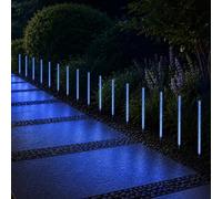 16 Solar Bubble Garden Lights - Twin Pack 2 x 8 Stake Light Sets