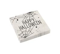 16 Spider Web Paper Napkins 33 x 33 cm