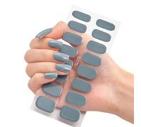 16 Strips Full Stickers Polish Wraps Adhesive Art Decorations Manicure Stickers For Woman