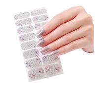 16 Strips Polish Sticker Stickers Lamp Required Polish Wraps Art Stickers For Women Girl