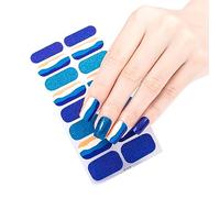 16 Strips Polish Strips Stickers Lamp Required Polish Wraps Art Stickers For Women Girls