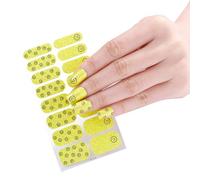16 Strips Polish Strips Stickers Lamp Required Polish Wraps Art Stickers For Women Girls