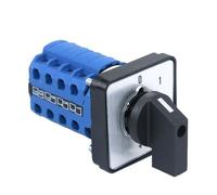 16 Terminals 0-4. 5 Positions Power Switching Panel 64/48mm 660V Ui 20A Ith Selector Cam Knob Switch(0-4.4 64X64mm)