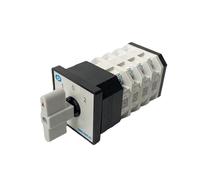 16 Terminals Cam Switch LW12-16/4 Three Positions On-Off-On DIY Rotary Changeover Dual Power 5.5kw Motor Control Two Loads