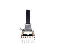 16 Type Duplex B10K B103K Shaft 25MM 6Pin Fever Audio Power Amplifier Volume Potentiometer NWPNLXEA