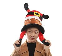 16 Types Hat Christmas Cap Party Prom Dress Up Clown Hats For Holiday Thanksgiving Day Halloween For Kids Adults Old Man Deer Bear Child Adult Non-woven Fabric Cute Shape Party Decoration Dress