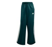 (16 UK - 18 UK, Ivy) Adidas Womens/Ladies Firebird 3 Stripes Loose Jogging Bottoms