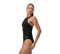 (16 UK, Anthracite) Speedo Womens/Ladies Racer One Piece Swimsuit