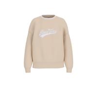 (16 UK, Biscotti) Guess Womens/Ladies Embroidered Logo Sweatshirt