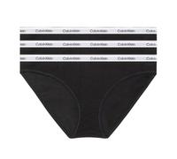 (16 UK, Black) Calvin Klein Womens/Ladies Carousel Briefs (Pack of 3)