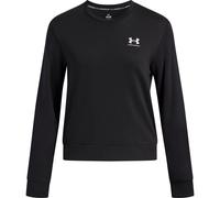 (16 UK, Black) Under Armour Womens/Ladies Rival French Terry Crew Neck Sweatshirt