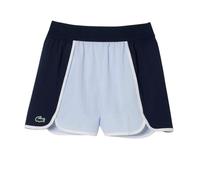 (16 UK, Blue) Lacoste Womens/Ladies Diamond Taffeta Stretch Sport Shorts