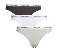 (16 UK, Grey) Calvin Klein Womens/Ladies Carousel Briefs (Pack of 3)