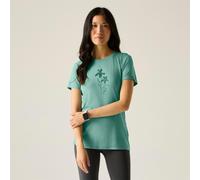 (16 UK, Ivy Moss) Regatta Womens/Ladies Fingal Graphic Print Walking T-Shirt