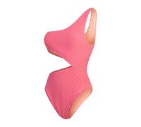Speedo Womens/Ladies Checkerboard Textured Cut Out One Piece GT30210