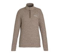 (16 UK, Mocha) Regatta Womens/Ladies Sweetheart Quarter Zip Fleece Top