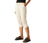 (16 UK R, Light Vanilla) Regatta Womens/Ladies Bayletta Capri Trousers