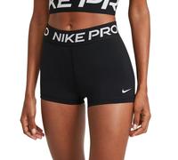 (16 UK S, Black/White) Nike Womens/Ladies Pro Dri-FIT Stretch Running Shorts