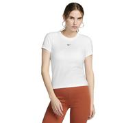 (16 UK, White) Nike Womens/Ladies Chill Swoosh Knitted Slim T-Shirt