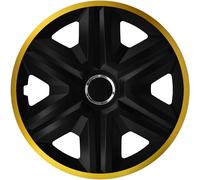 16" Wheel Trims Covers Hub Caps Set of 4 Super Resistant 16 inch Durable Gold UK