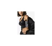 (16) Women's adidas Originals Crop Tank Top Black White