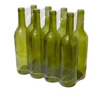 16 x 0.75ml BOTTLE GLASS BORDEAUX FOR HOMEBREW WINE MAKING (olive)