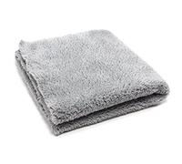 16'' x 16'' Extra Fluffy Plush Korean Grey Detailing Valeting Microfibre Cloth 470 GSM Edgeless Towel