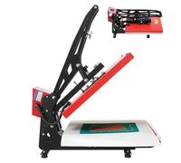 16" x 20" Semi-Automatic Heat Press Machine, 1800W Vertical Heat Printing Presses Transfer Machine with LCD Screen, for t-Shirts, Mugs, hat Panels, Hats