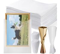 16"X 24" Cushion Foam Pouches, 50 Pack Large Foam Wrap Pouches, Packing Cushioning Supplies Protect crafts, Photo Frame, China and Dishes - Ideal Moving Cushioning Supplies for Shipping and Storage