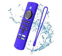 16 x 4.5 cm Silicone Remote Control Case, Silicone Case for Fir-e TV Stick 4K, Silicone Remote Control Cover, Non-Slip Silicone Case with Lanyard, Shockproof 4K Anti Fall RC Silicone Cover