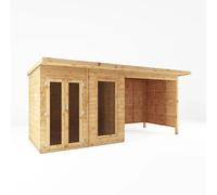 16 x 6 Maine Summerhouse with Patio Area
