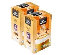 16 x Caramel Flavour Latte Instant Coffee Sachets By Barissimo, Creamy & Indulgent, 272g