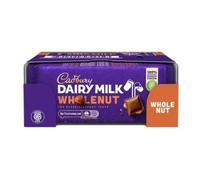16 x Chocolate Bar Cadbury Whole Nut 120g