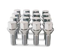 16 x Chrome Wheel Bolts for Mini Cooper with Genuine & Aftermarket Alloy Wheels Part No.16BM17183