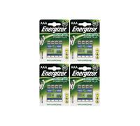 16 x Energizer AAA Rechargeable Power Plus Batteries mAh NiMH 700mAh LR03 HR03