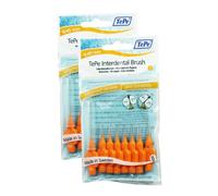 16 x TEPE Interdental Brushes, XXXX fine, 0.45 mm Orange
