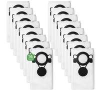 16 x Vacuum Cleaner Bags Compatible with Makita VC2000L VC2010L VC2012L VC2511L VC2512L VC3011L VC3012L VC3511L