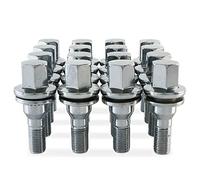 16 x Wheel Bolts Nuts for Citroen Berlingo Alloy Wheels | Precision Chrome Wheel Nuts designed to fit Original Equipment Alloy Wheels Only.