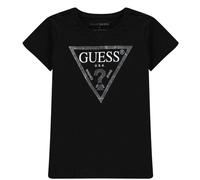(16 Years, Black) Guess Girls Core Logo T-Shirt