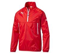 (16 Years, Red) Puma Childrens/Kids Quarter Zip Windbreaker