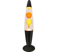 16" Yellow Wax Motion Lamp with Aluminum Base Trendi Yellow 16 inches