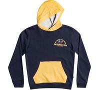 (16 Yrs, Navy Blazer) Quiksilver Boys Open Spot Pullover Hooded Sweatshirt Hoody Hoodie Jumper Top
