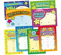 160 Assorted Headteacher's Award Childrens Pupils School Praise Reward Certificates A5 Brainwaves Primary Teaching Services