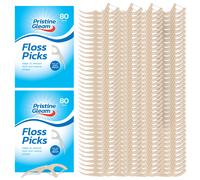 160 Corn Starch Dental Floss Sticks Interdental Tooth Harp Teeth Pick